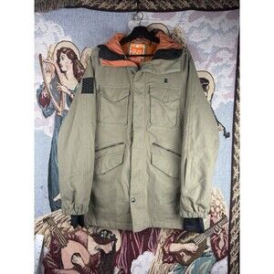 THIRTYTWO Men's Medium Green WARSAW Snow Ski Insulated Jacket Winter